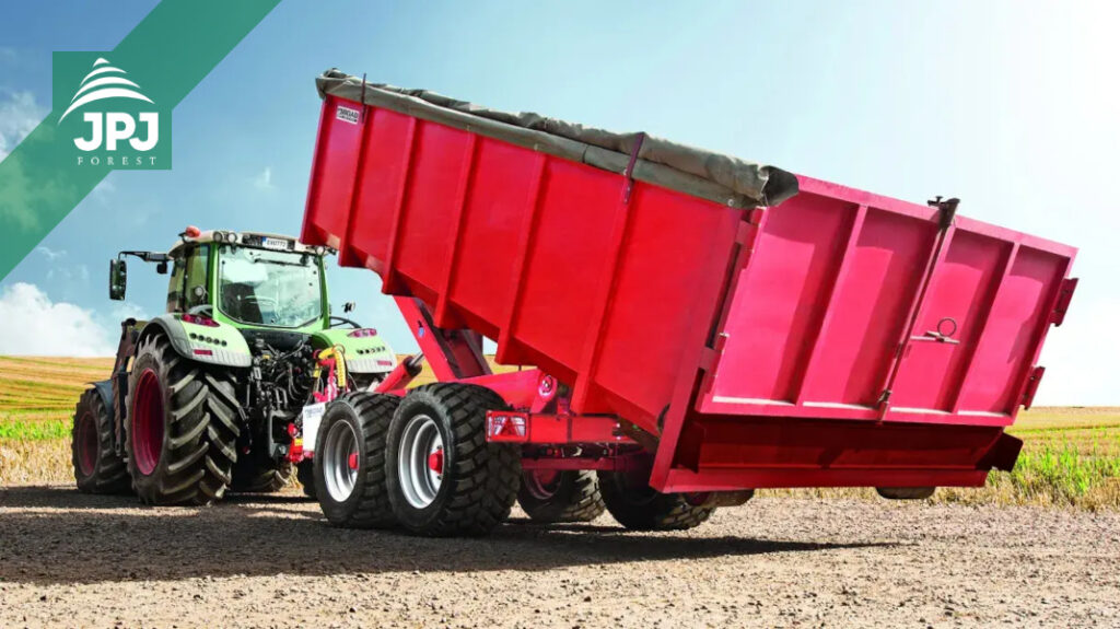 Traktorový nosič kontajnerov Bigab 12-15